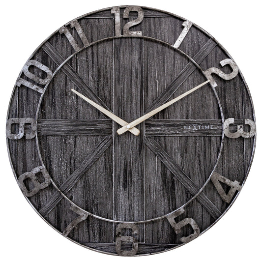 York NeXtime Wall Clock 50cm - TickTockClocks