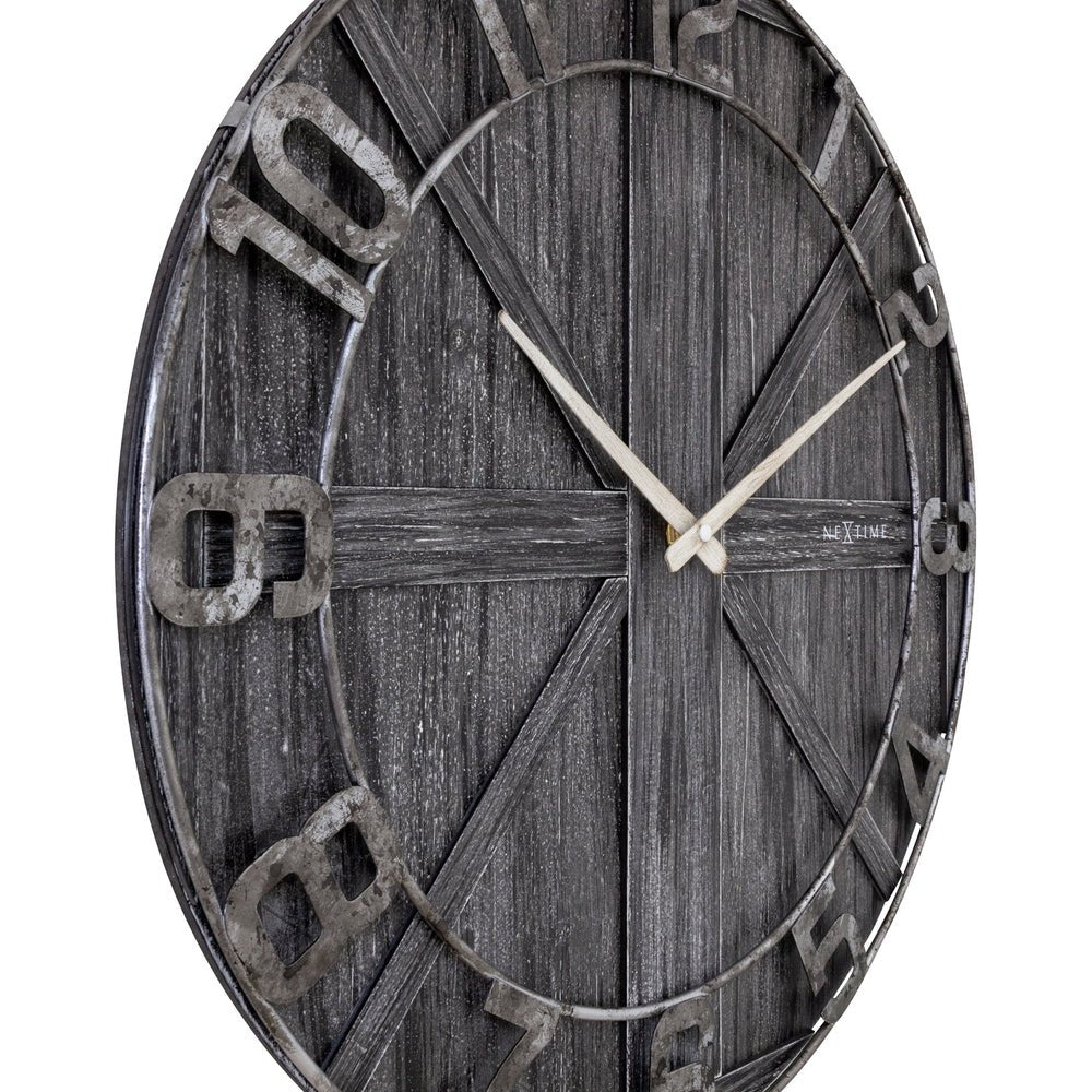 York NeXtime Wall Clock 50cm - TickTockClocks